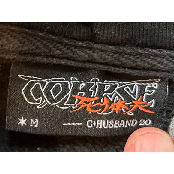 Corpse Husband 20 Black Front Cap Pullover Hoodie Top   Mens Size Medium - Picture 6 of 12